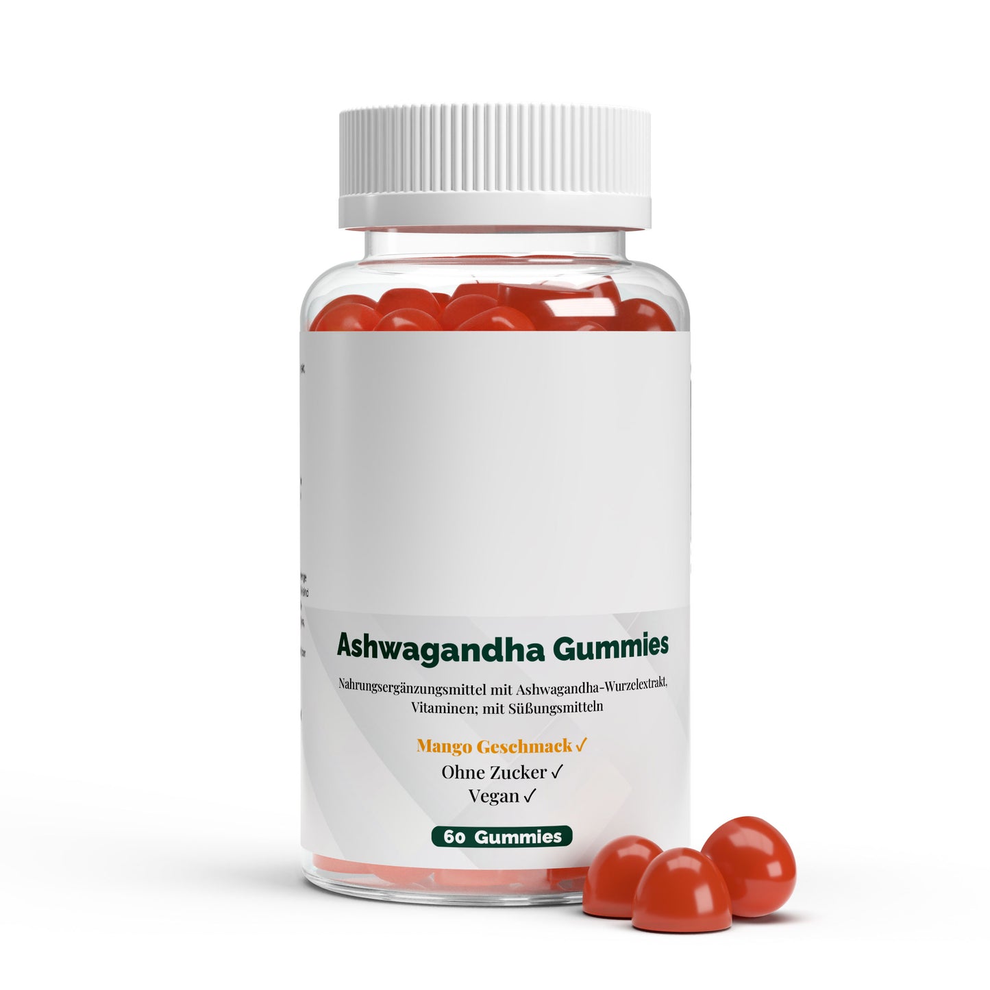 Ashwagandha + Vitamin B6 Gummies - 60 pcs.