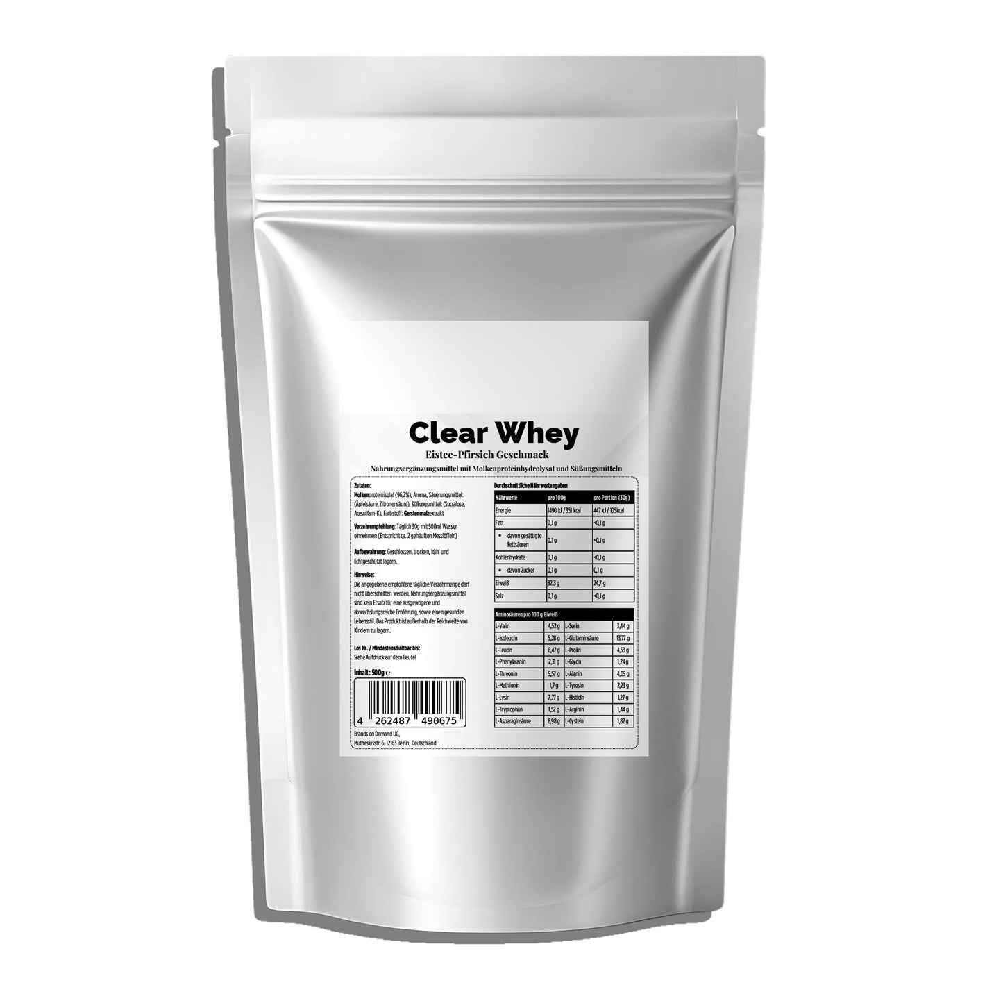 Clear Whey Protein Iced Tea Peach - 500g