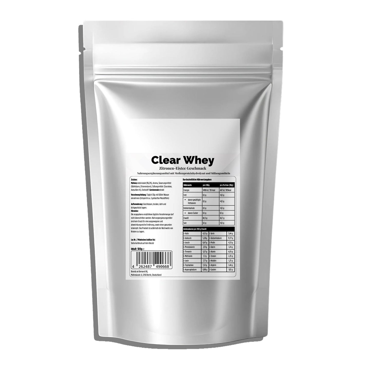Clear Whey Protein Iced Tea Lemon - 500g