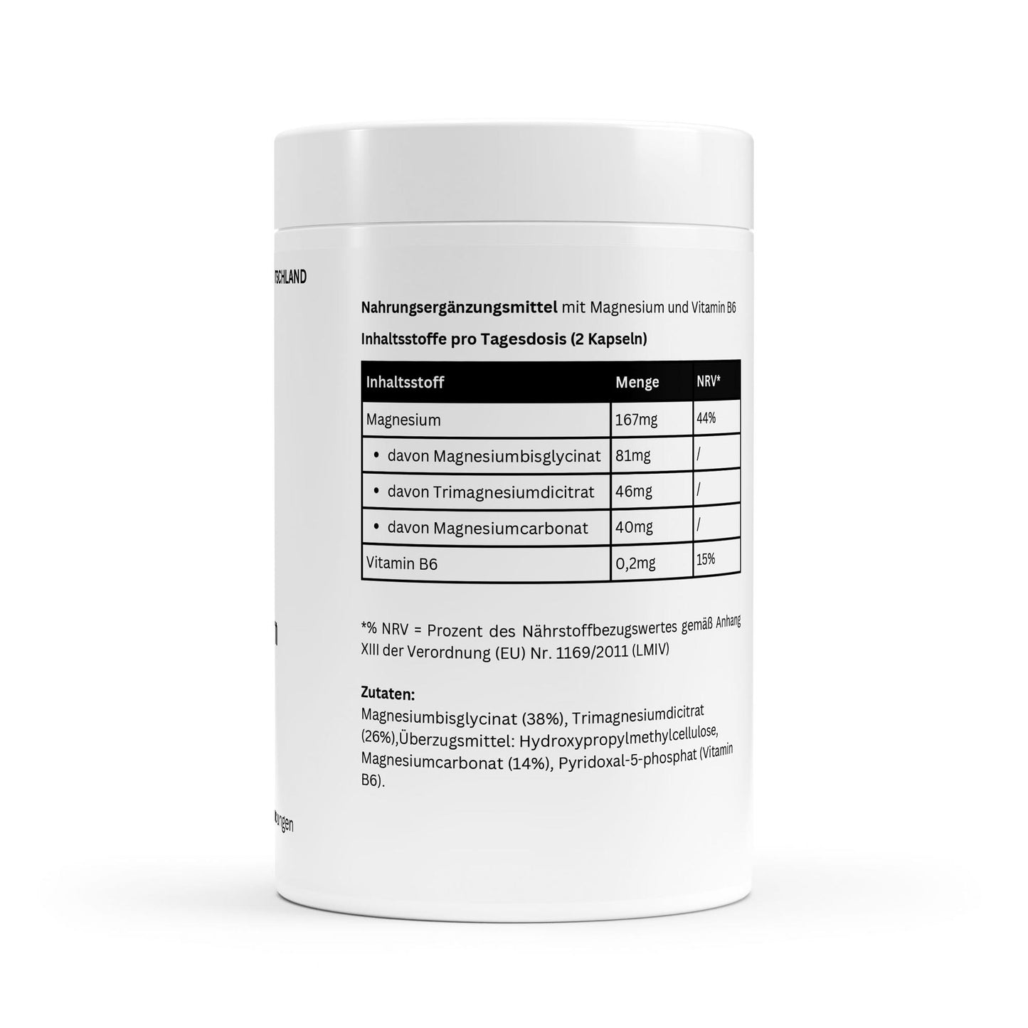 Magnesium Complex + Vitamin B6 - 90 Capsules