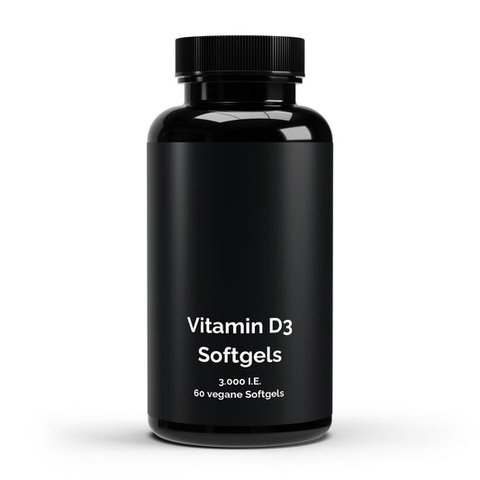 Vitamin D3 3,000 I.U. - 60 vegan softgels